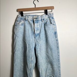 PacSun Blue High Raise Straight Jeans 27 Waist